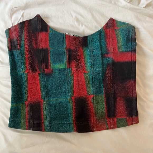 Miaou Tops - Miaou Corset in color “Rust”